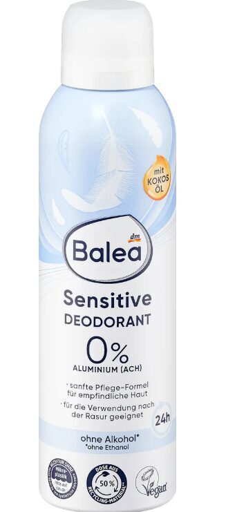 Balea dezodorants sensitive, 200ml